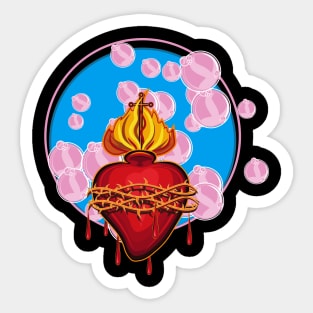 BUBBLEGUM COMPASSION Sticker